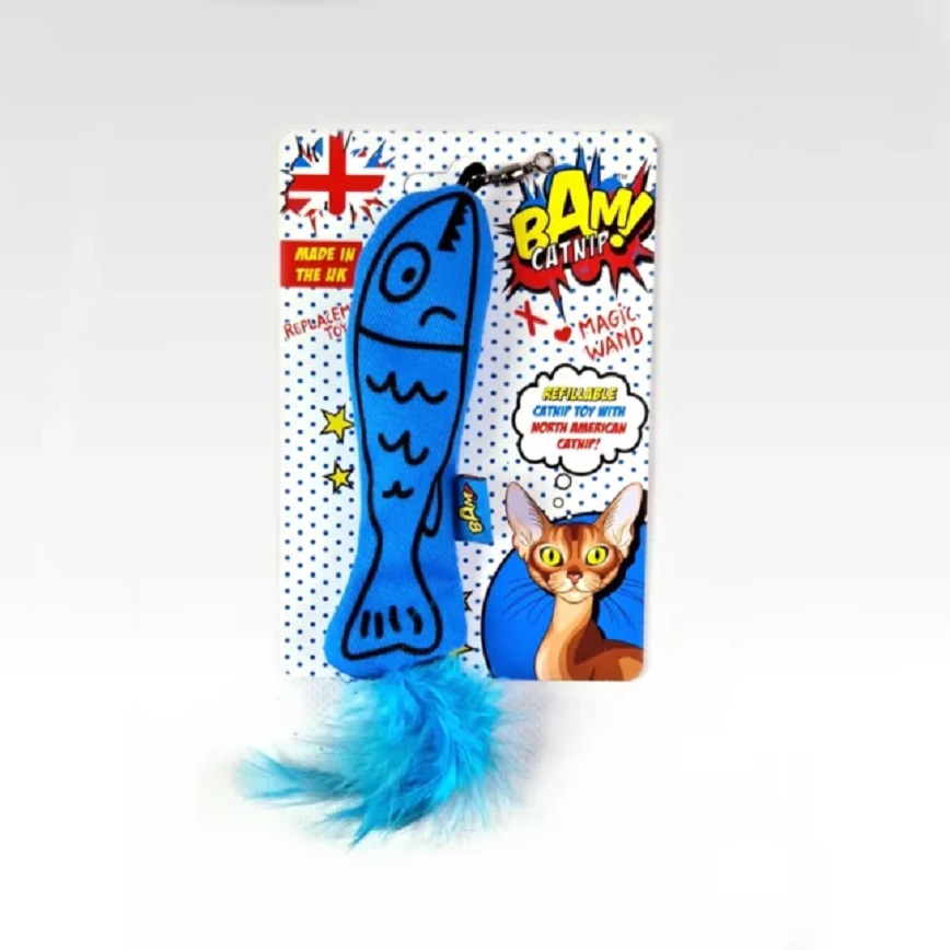 BAM! Catnip Magic Wand 小魚魔術棒 (0BW102)
