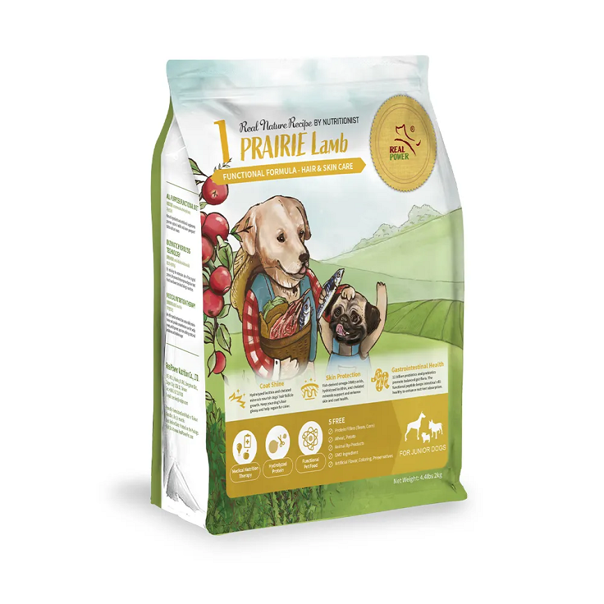 Real Power瑞威 狗糧 天然平衡犬糧 幼犬配方 草原羊肉 4kg (NO.1)