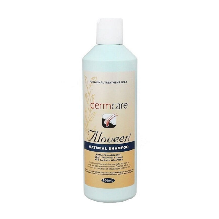 三條毛 Dermcare Aloveen Shampoo 貓犬用 燕麥沖涼液 500ml