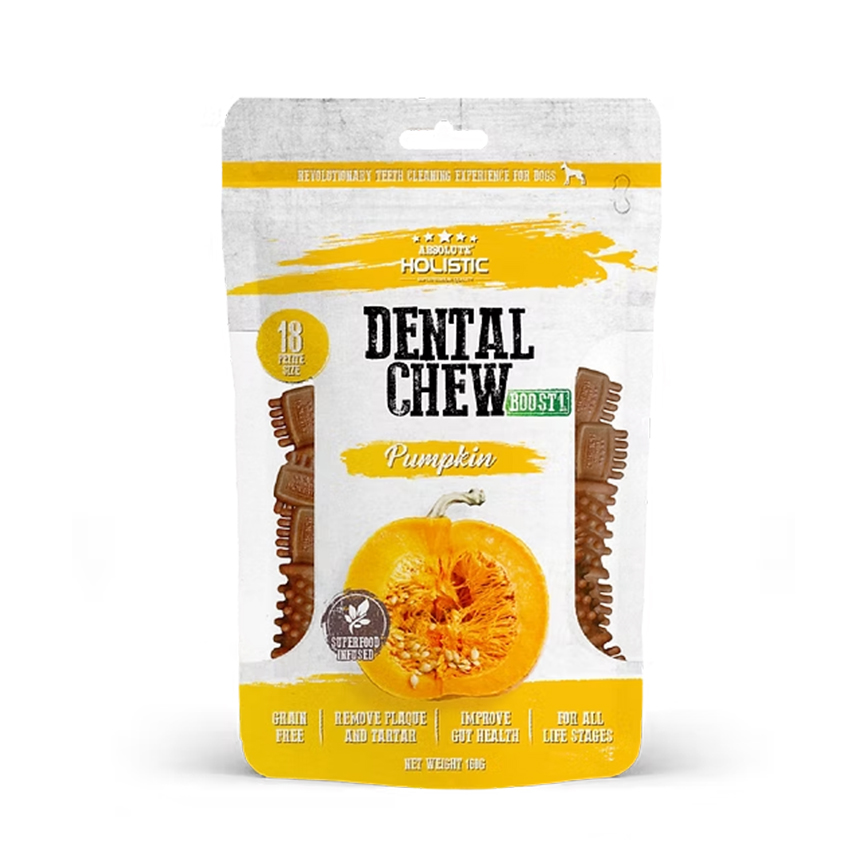 Absolute Holistic 潔齒骨 南瓜口味 18支裝 160g (AH-8783)