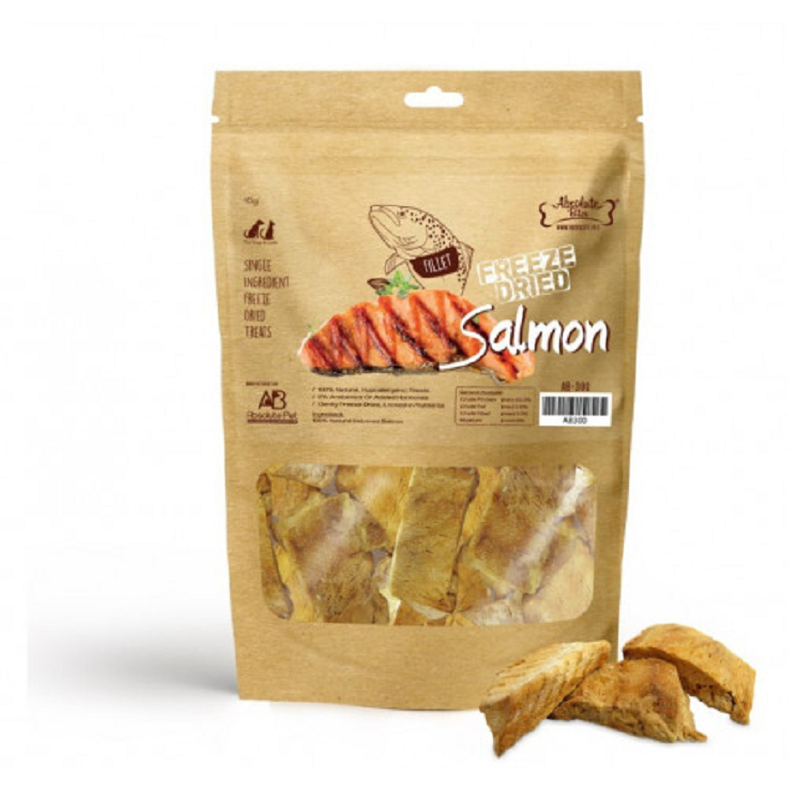 Absolute Bites 貓狗小食 原塊凍乾 貴族三文魚 30g (AB-300)