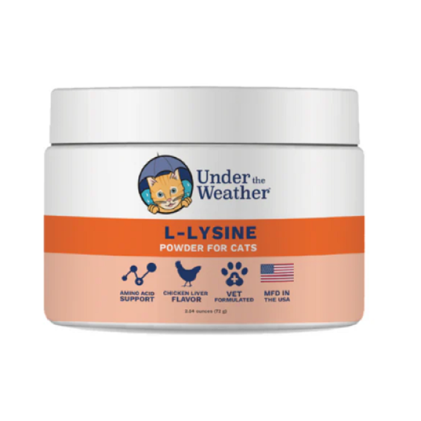 Under the Weather 賴氨酸營養粉 貓食用 72g (UTW082)