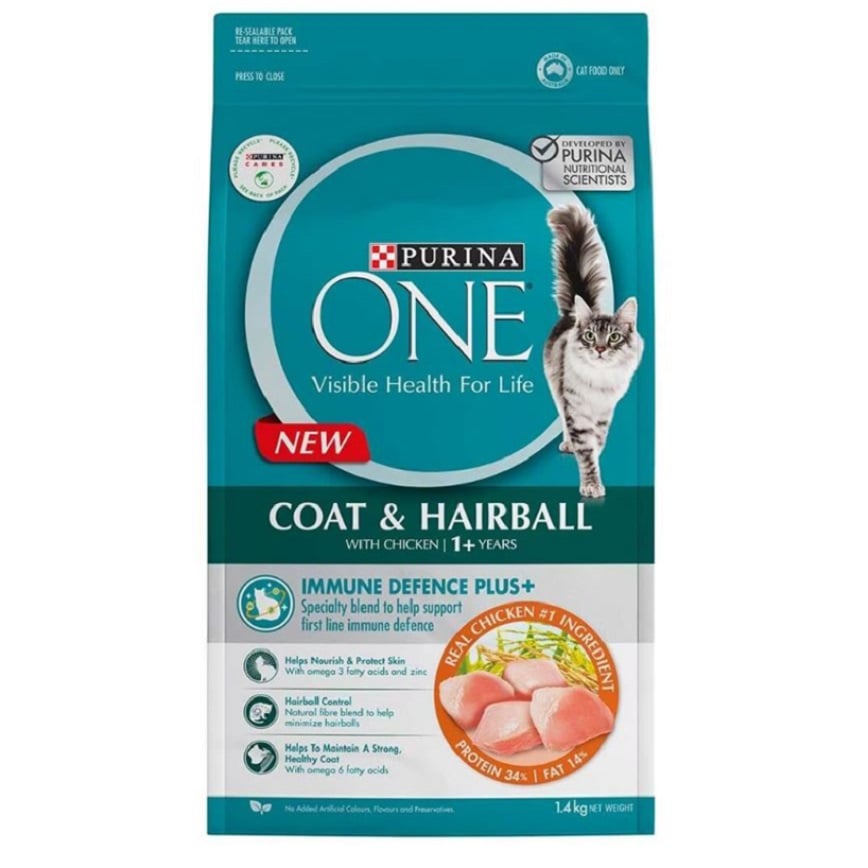 Purina ONE 成貓糧 毛球控制配方 1.4kg