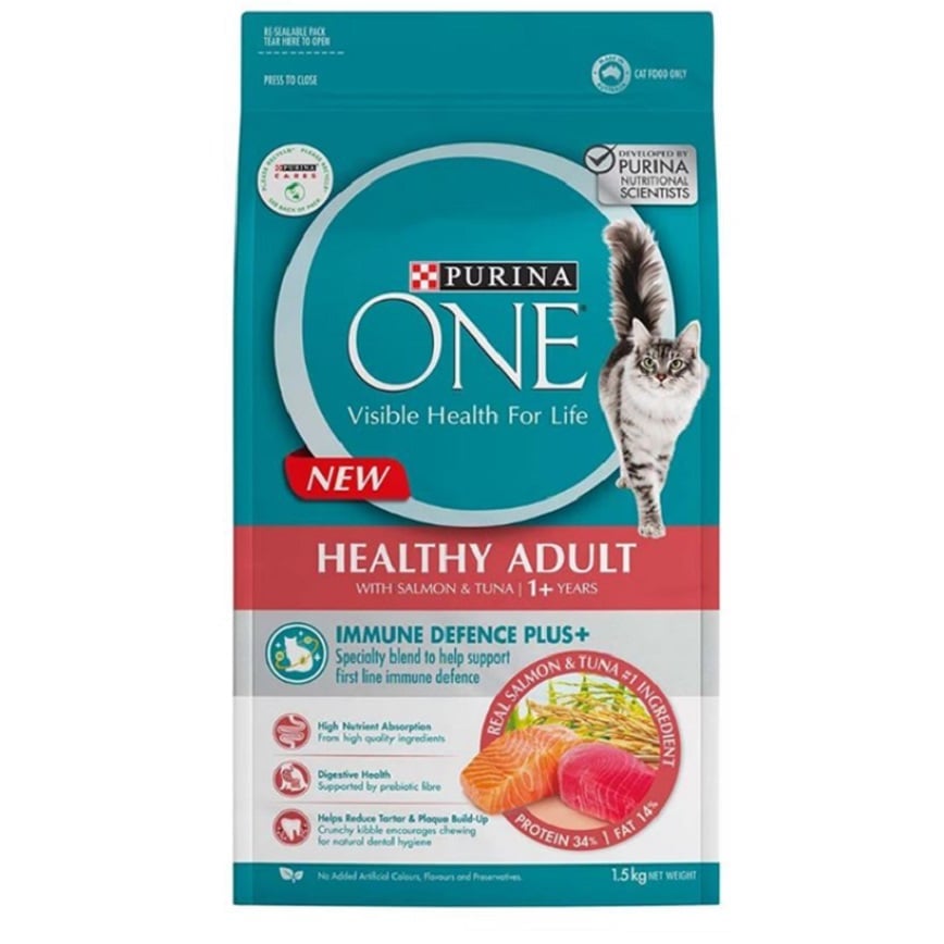 Purina ONE 成貓糧 三文魚及吞拿魚配方 1.5kg