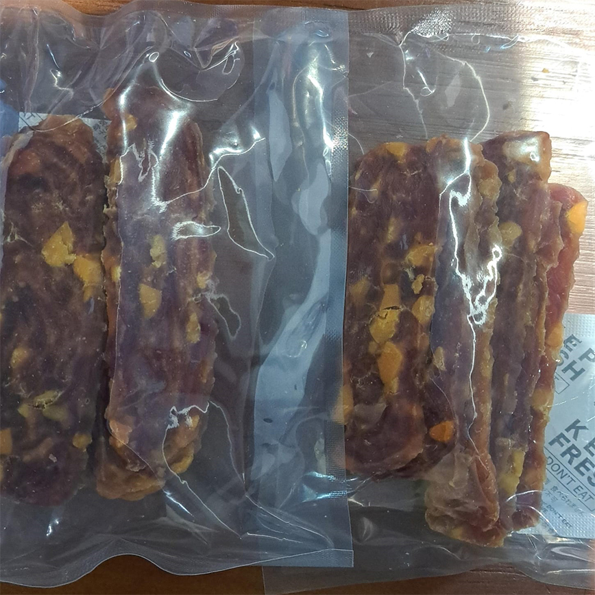 Nasami 狗零食 風乾小食系列 鴨肉蛋黃切片 1kg (NS-1038)