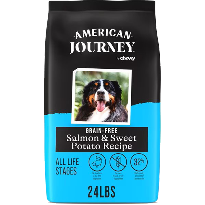 American Journey 狗糧 全犬糧 無穀物三文魚+甜薯配方 4lbs (AJDS04)