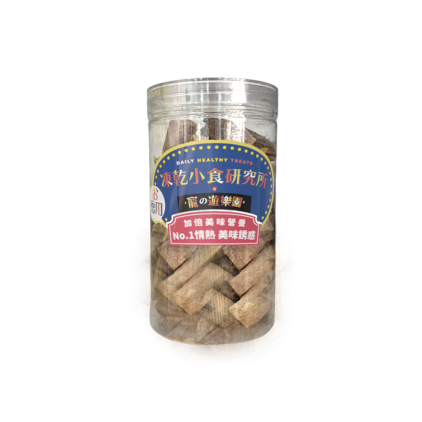 凍乾小食研究所 x 寵之遊樂園 凍乾 貓零食 狗零食 鴕鳥肉切條 150g 圖 2