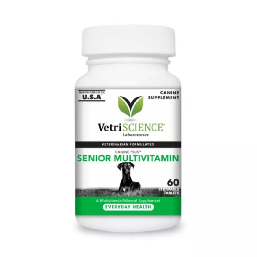 VetriScience 多種維他命 老年犬用 60片/樽 (090086F.060)