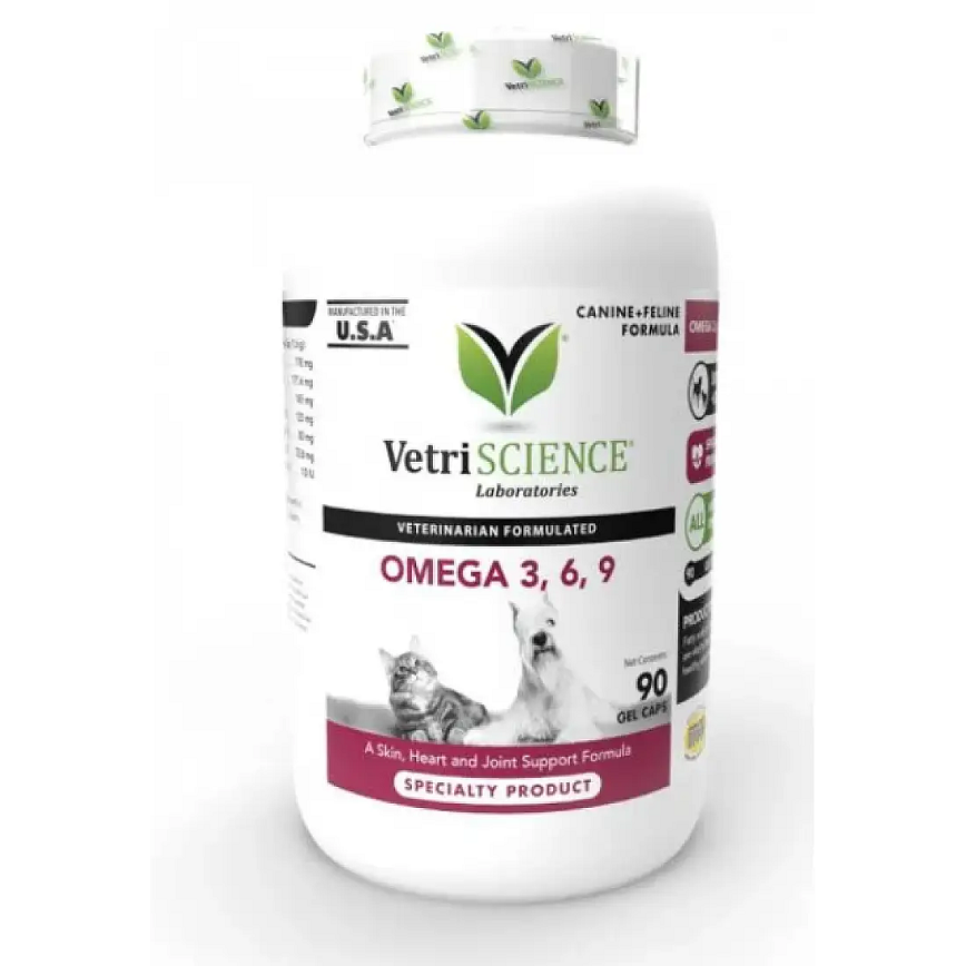 VetriScience 深海魚油369 貓犬通用 90粒/樽 (0900367.090)