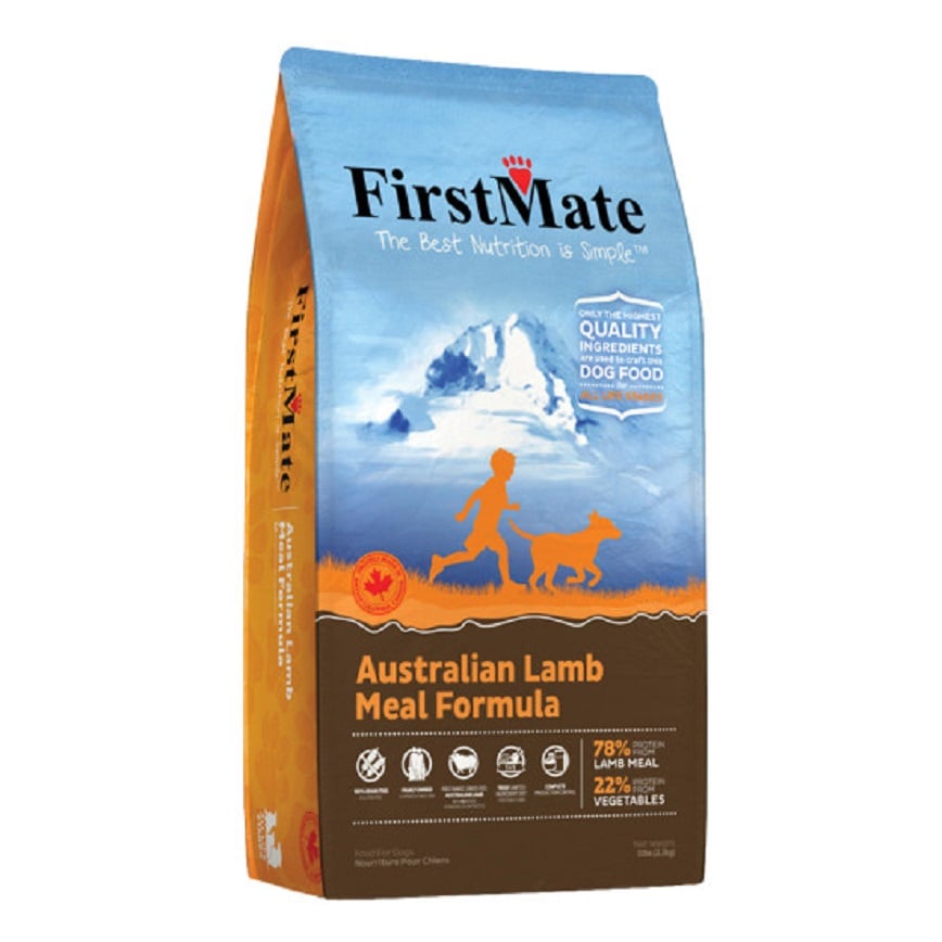 FirstMate 無穀物全犬糧 澳洲羊肉+雜莓(細粒) 11.4kg (25lb) (新包裝)