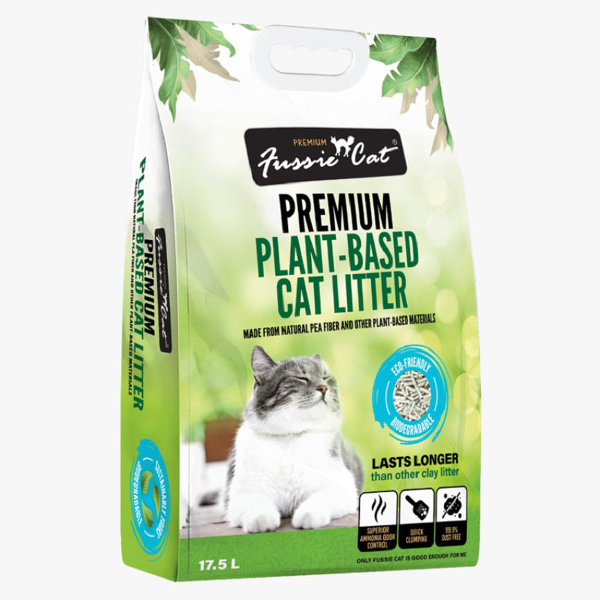 Fussie Cat 高竇貓 抗臭豌豆豆腐貓砂 17.5L (FC-PBL)