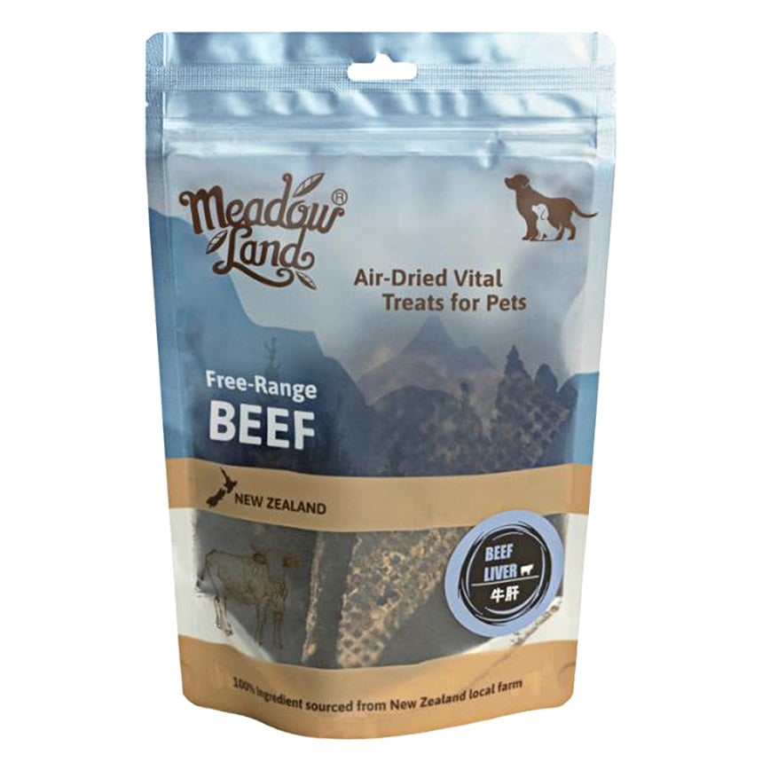 Meadowland 狗零食 風乾牛肝 150g (MDA03)