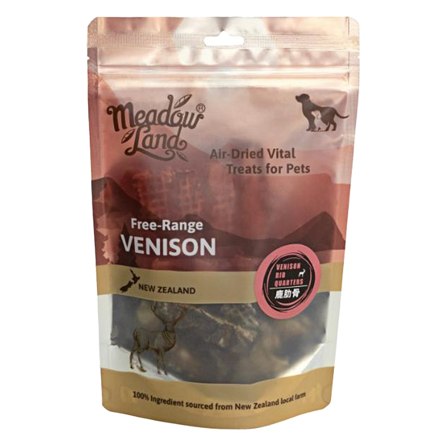 Meadowland 狗零食 風乾鹿肋骨 150g (MDA05)