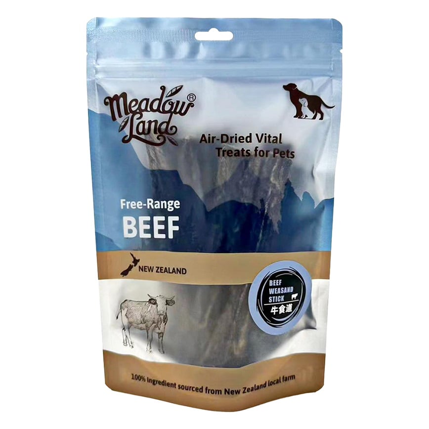 Meadowland 狗零食 風乾牛食道棒 100g (MDA07)