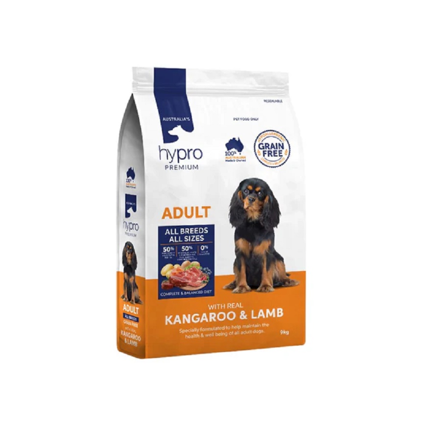 Hypro Premium 狗糧 成犬糧 袋鼠 + 羊味 9kg (HP06)