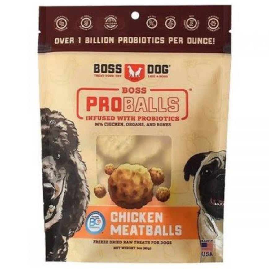 Boss Dog 狗零食 凍乾雞肉丸子 85g (02605)