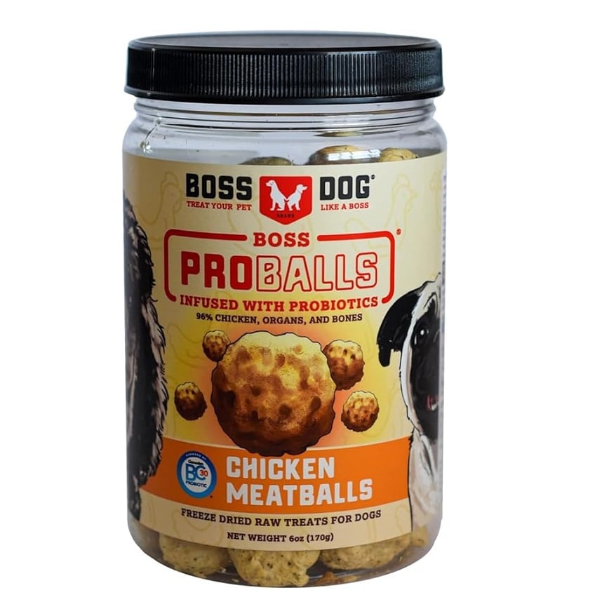 Boss Dog 狗零食 凍乾雞肉丸子 170g (02615)