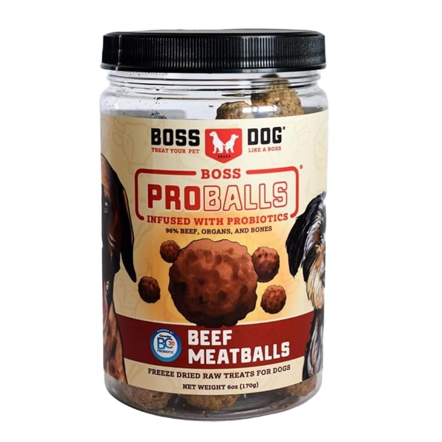 Boss Dog 狗零食 凍乾牛肉丸子 170g (02610)