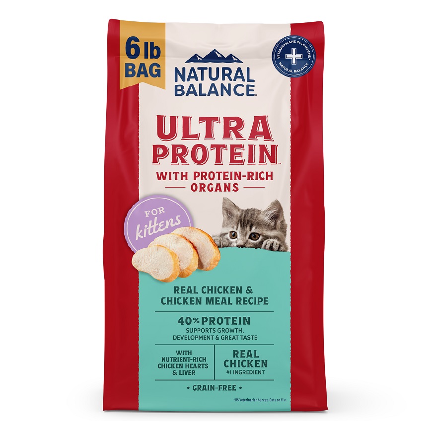 Natural Balance ULTRA PROTEIN 頂級系 雞肉幼貓糧 6lb (00687) 圖 1