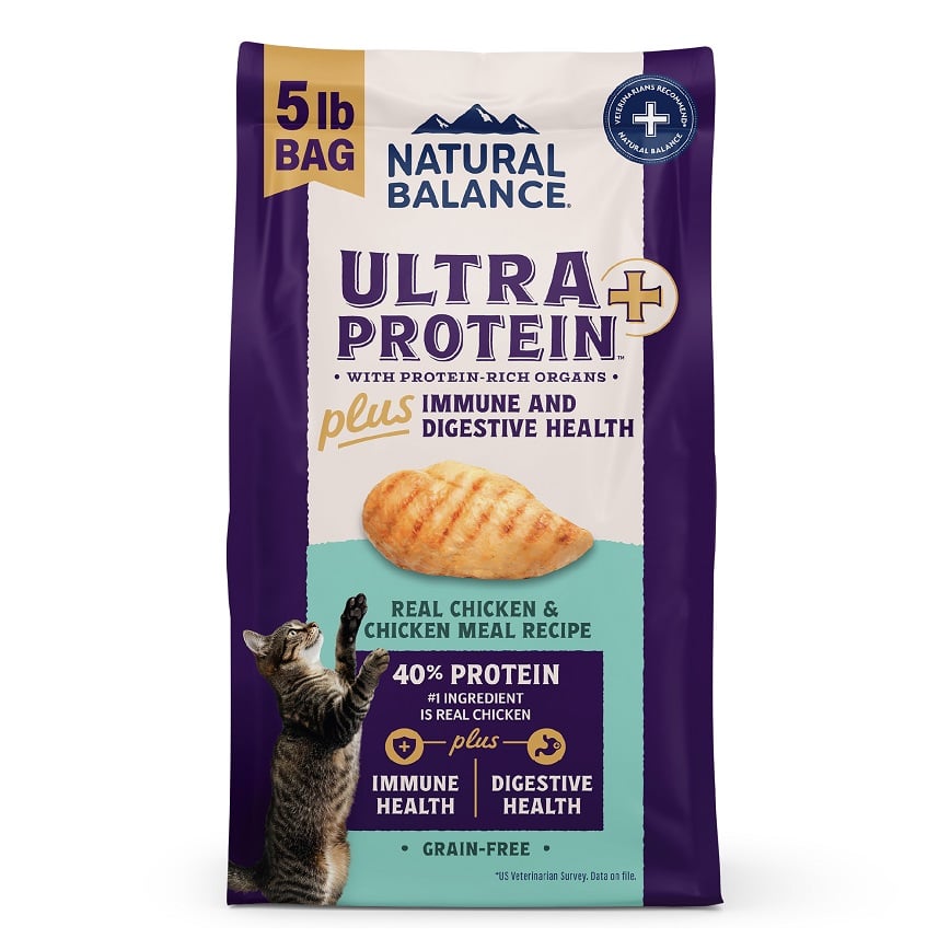 Natural Balance 貓糧 超‧頂級系 免疫和消化健康 雞肉配方 5lb (00692)