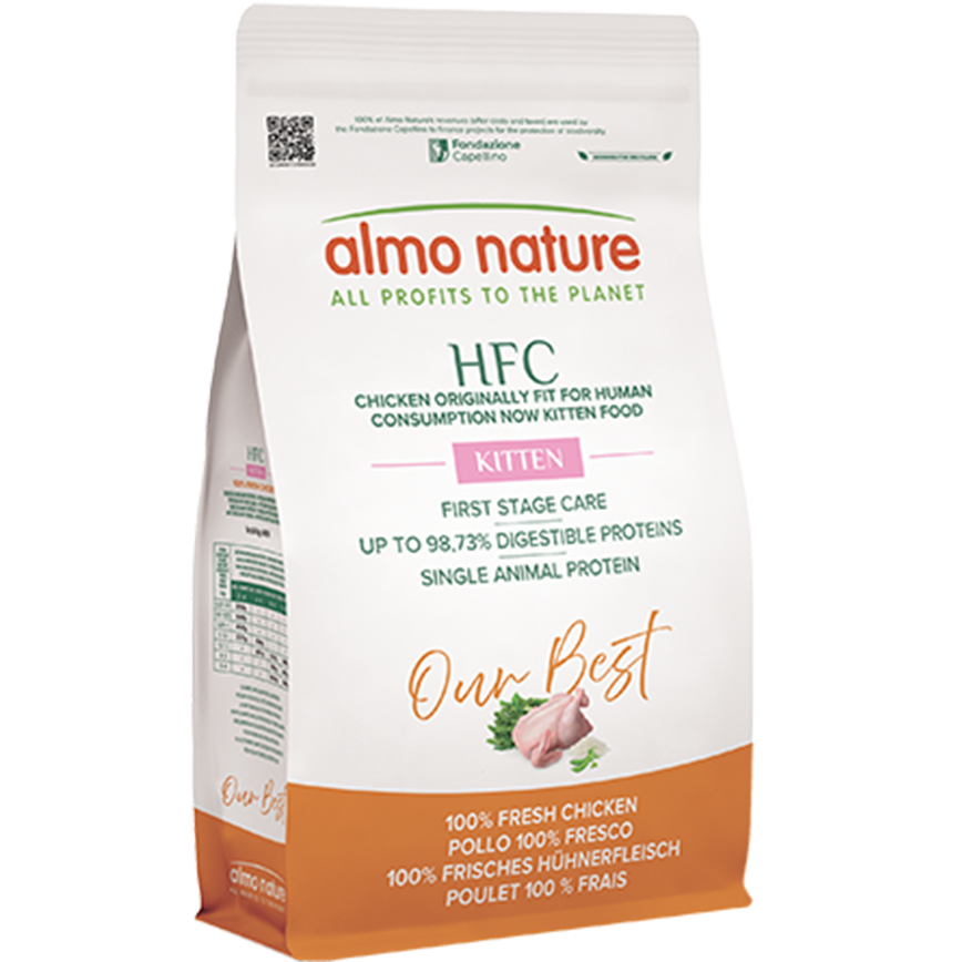 Almo Nature HFC 幼貓糧 新鮮雞肉 1.2kg (9140)