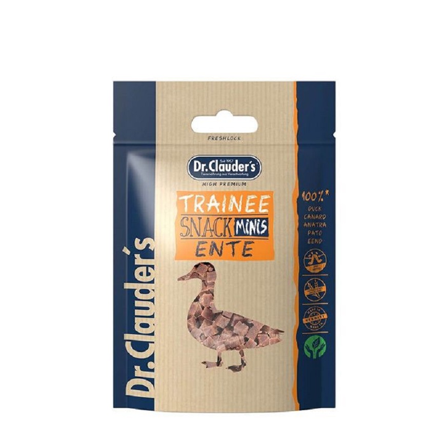 Dr.Clauder's Trainee 貓狗小食 95%鴨肉粒小食 小粒 50g (DC0350) 圖 1