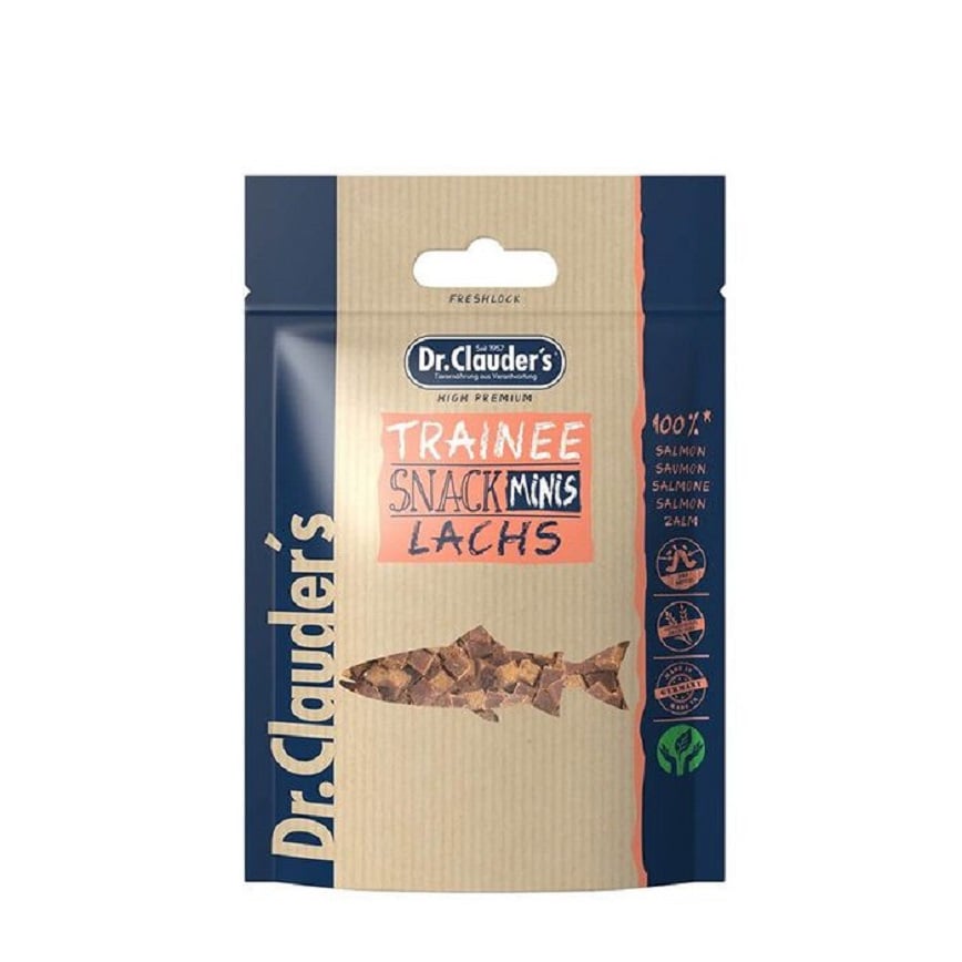 Dr.Clauder's Trainee 貓狗小食 95%三文魚粒小食 小粒 50g (DC0150)