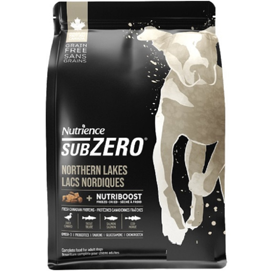 Nutrience SUBZERO 無穀物狗糧 全犬配方 凍乾脫水鮮鴨肉配鴨肉及魚 4lb 1.8kg (D6722)