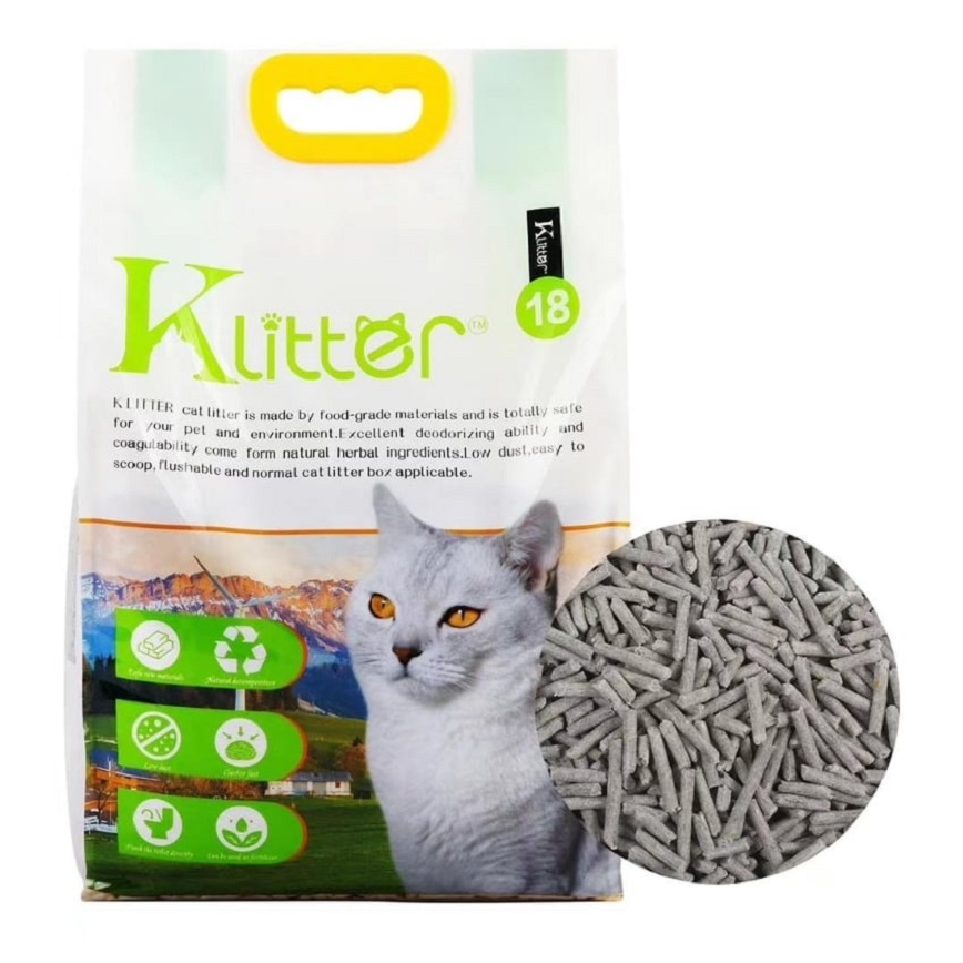 KLitter 2.0 幼身版天然玉米 豆腐貓砂 活性炭 18L