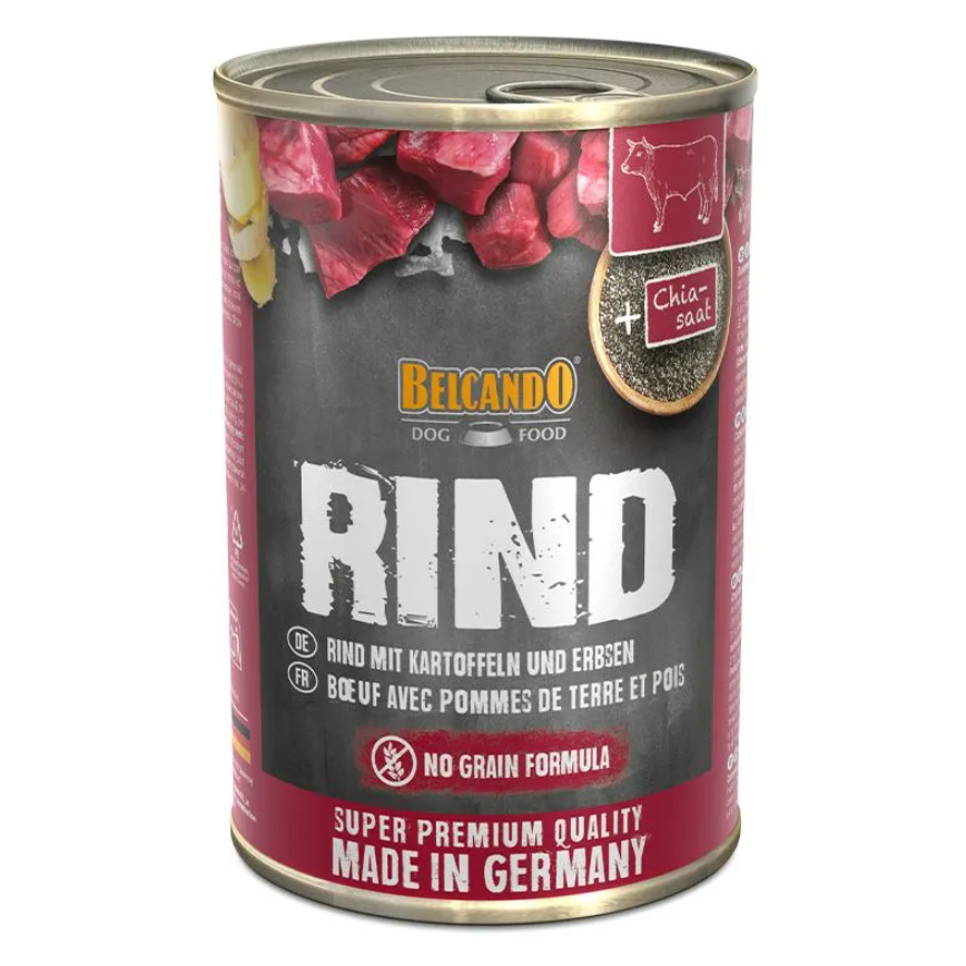 Belcando 狗罐頭 牛肉土豆豌豆配方 400g