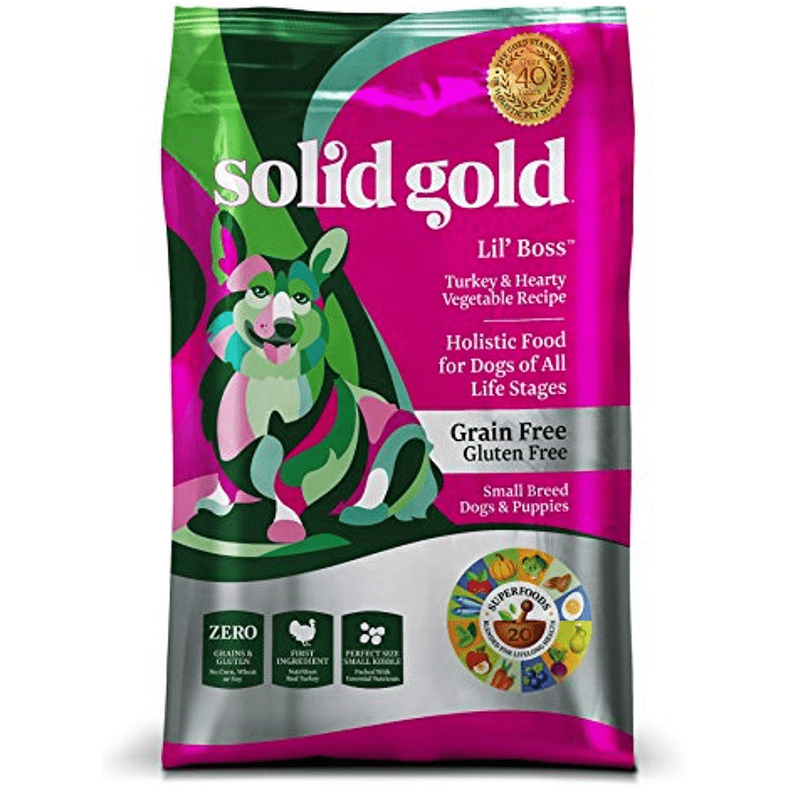 solidgold素力高 無穀物(小型犬)全犬乾狗糧 Lil' Boss 12lb