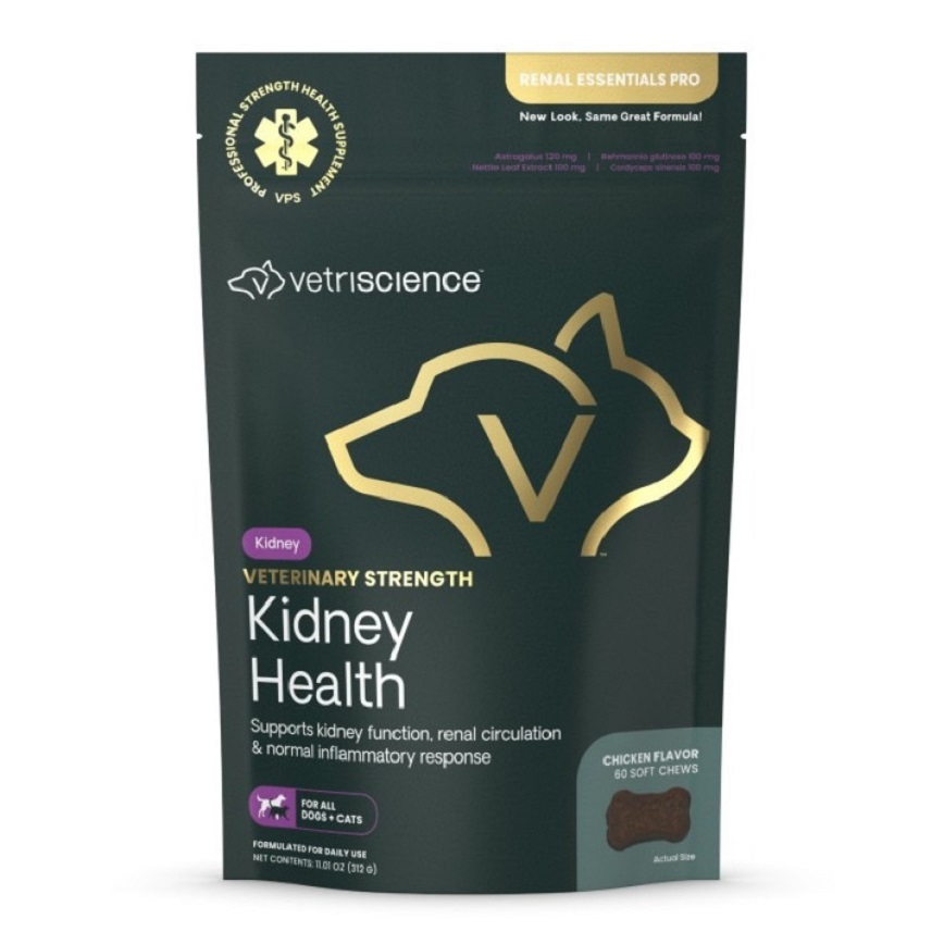 VetriScience 腎臟支持加強版 犬貓通用 60片/袋