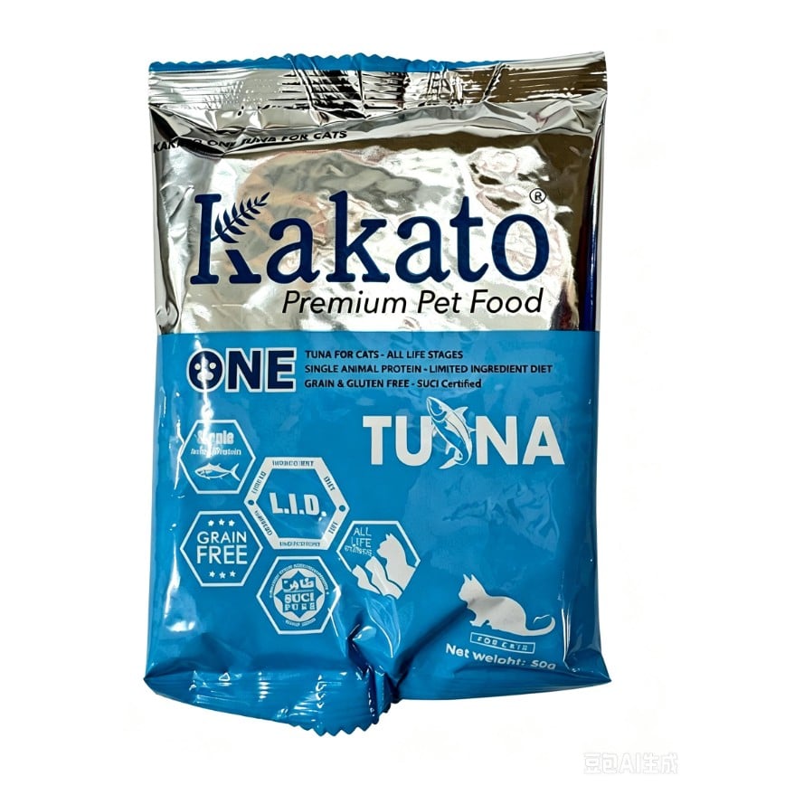 Kakato 卡格 貓乾糧 吞拿魚 50g 試食裝 (DD0106EIN)