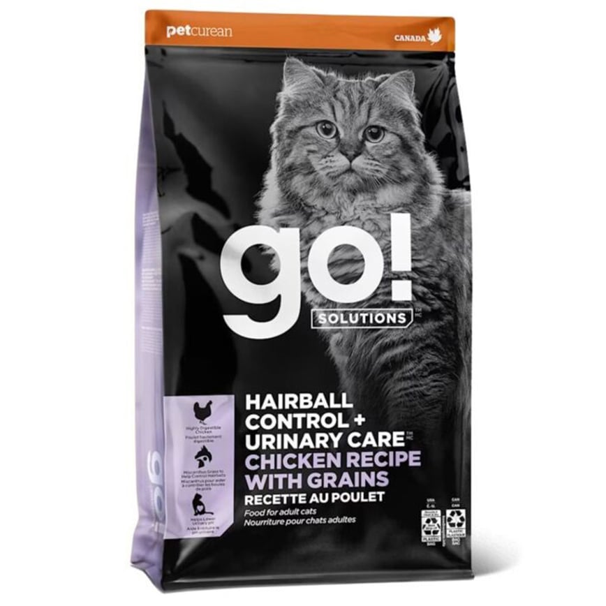 GO! SOLUTIONS 貓糧 泌尿系統及袪毛球 雞肉 12lb (FG00606)