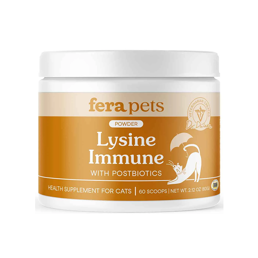 Fera Pets Supplement 貓貓營養補充品 貓用賴氨酸免疫增強劑 60g (4626)