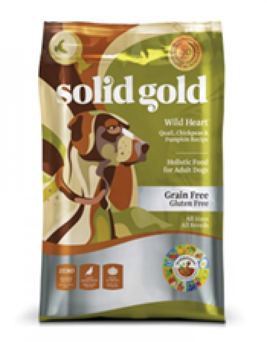 solidgold素力高 無穀物(鵪鶉)成犬乾狗糧 Wild Heart 24lb