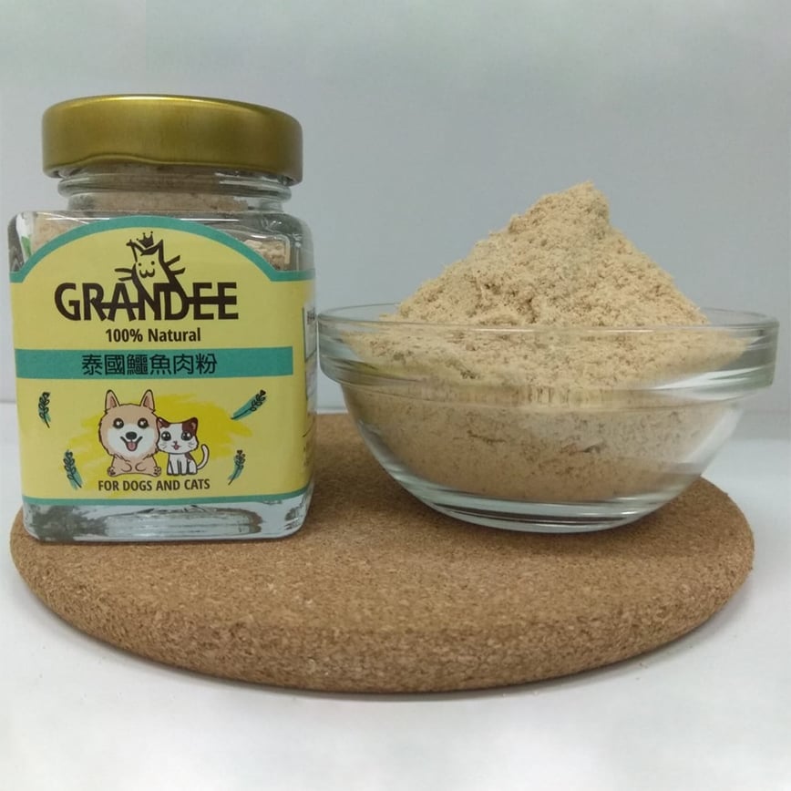 GRANDEE 營養粉系列 泰國鱷魚肉粉 40g (貓犬用)