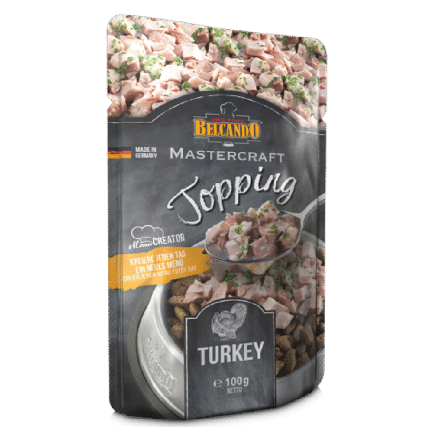 Belcando 狗湯包 高級鮮肉配料包 火雞 100g
