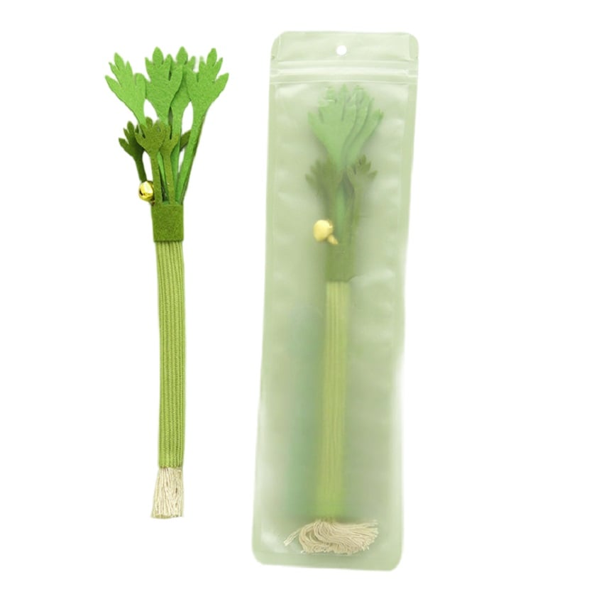 貓玩具 木天蓼仿真蔬菜耐咬磨牙玩具 款式隨機 1個