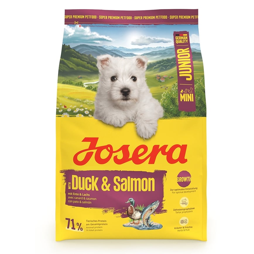Josera 狗糧 幼犬糧 細粒 Mini Junior 鴨肉配方 3kg (JD4946)