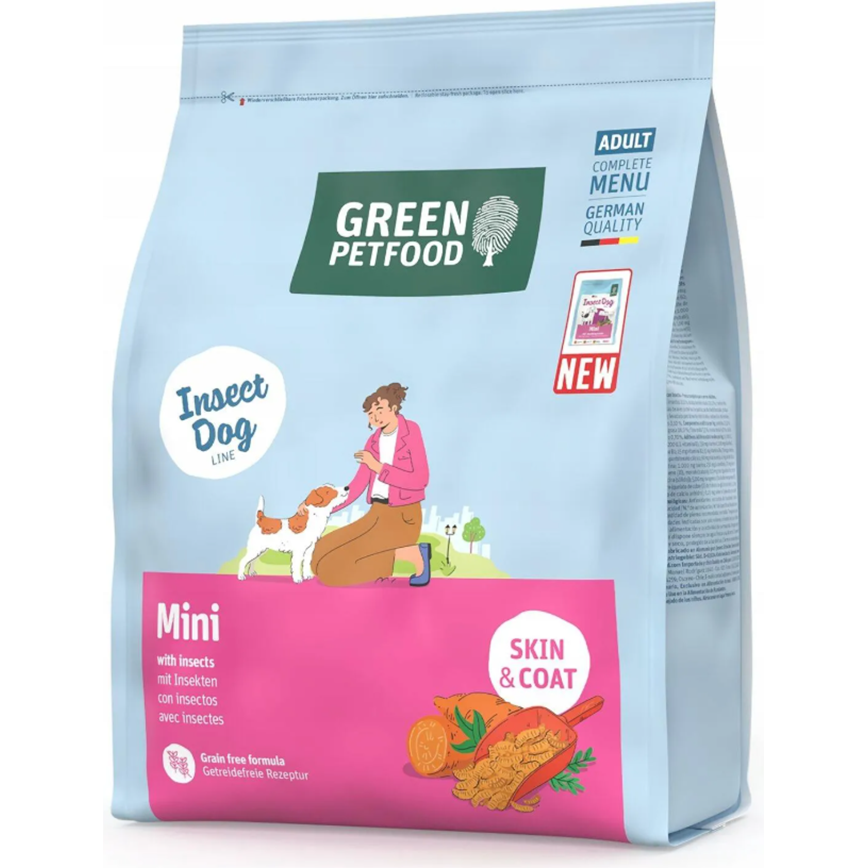 Green Petfood Insect Dog Mini 狗糧 蟲製防皮膚過敏小型犬配方 3kg (GP5143) 圖 1