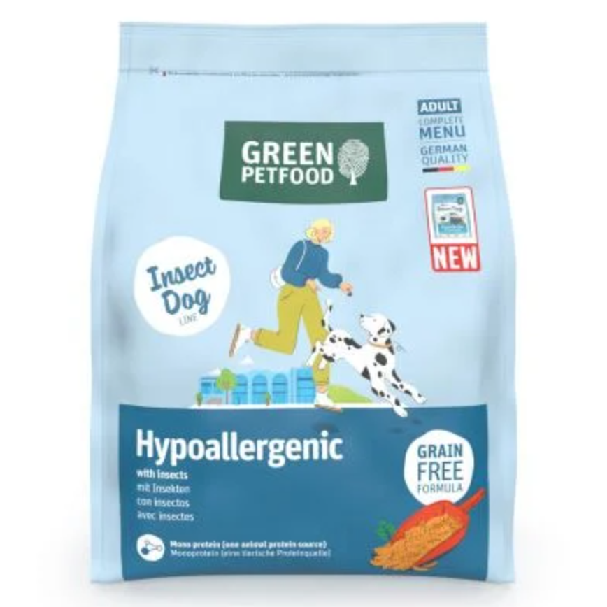Green Petfood Insect Dog Hypoallergen 狗糧 蟲製防皮膚過敏配方 3kg (GP5137)