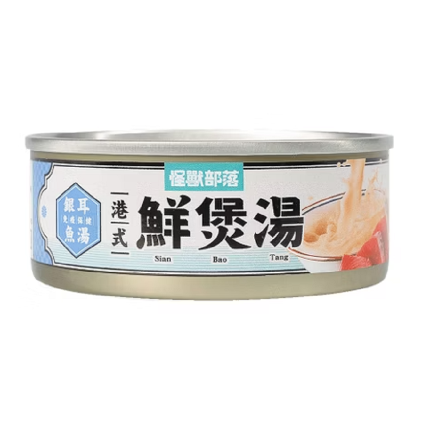 怪獸部落 港式鮮煲湯 銀耳魚湯 80g