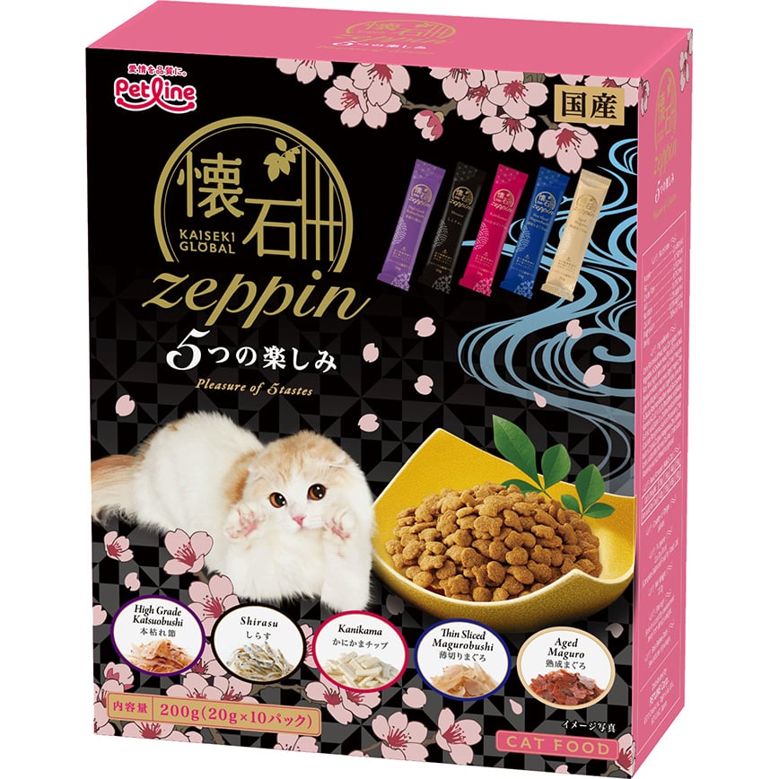 日本Petline 懷石絕品 滿足系列(5種口味) 200g (PL-GLZ-2)