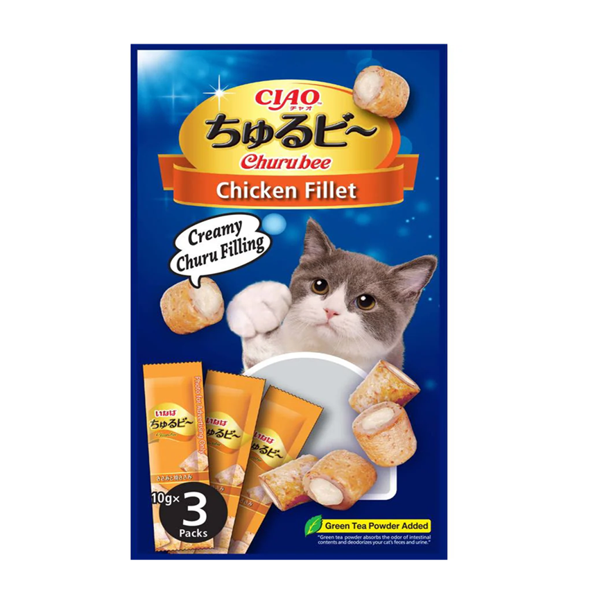 Ciao Ciao Churubee Chicken Fillet 10g X 3 10g 正面圖