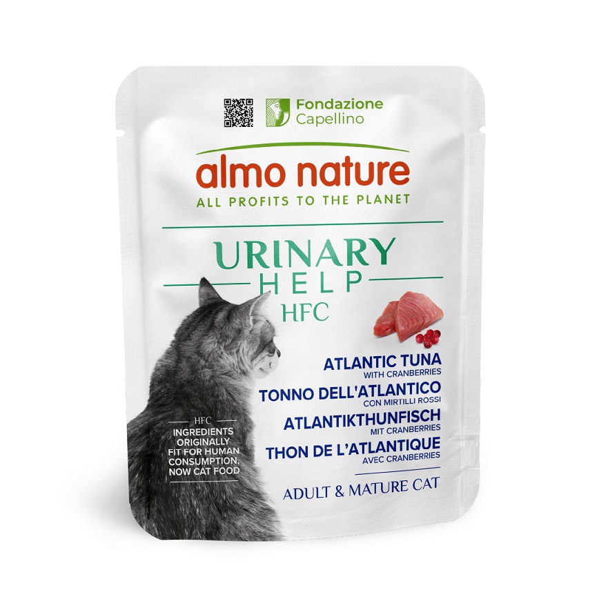 Almo Nature HFC Urinary Help 尿道護理鮮肉湯包 大西洋吞拿魚+蔓越莓 50g (5862)