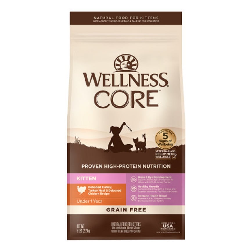 WELLNESS CORE 幼貓火雞雞肉 5lb