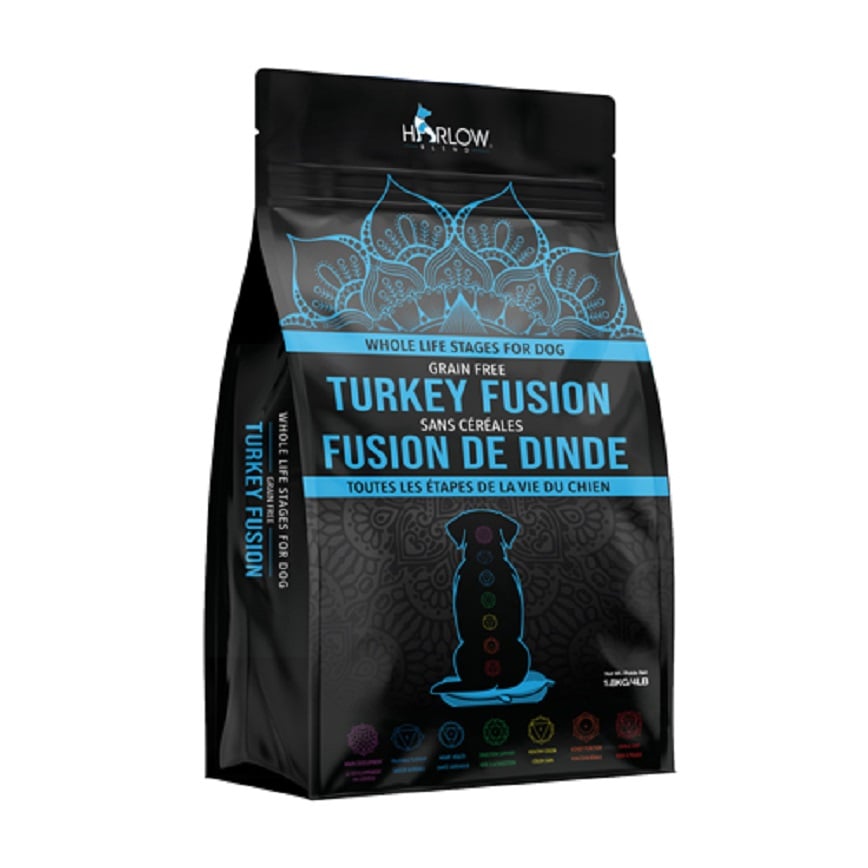 Harlow Blend 楓葉 無穀物狗糧 鮮火雞三文魚蔬果 4lb (HR-122104) (新包裝) 圖 1