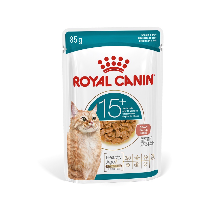 Royal Canin 法國皇家 貓濕糧 FHN 老齡貓15+ 主食濕糧 (肉汁) 85g (4200600)