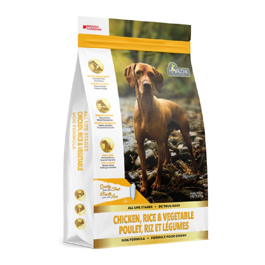 Harlow Blend 楓葉 全犬狗糧 雞糙米三文魚鮮果蔬菜 5lb (HR-125005) 圖 1